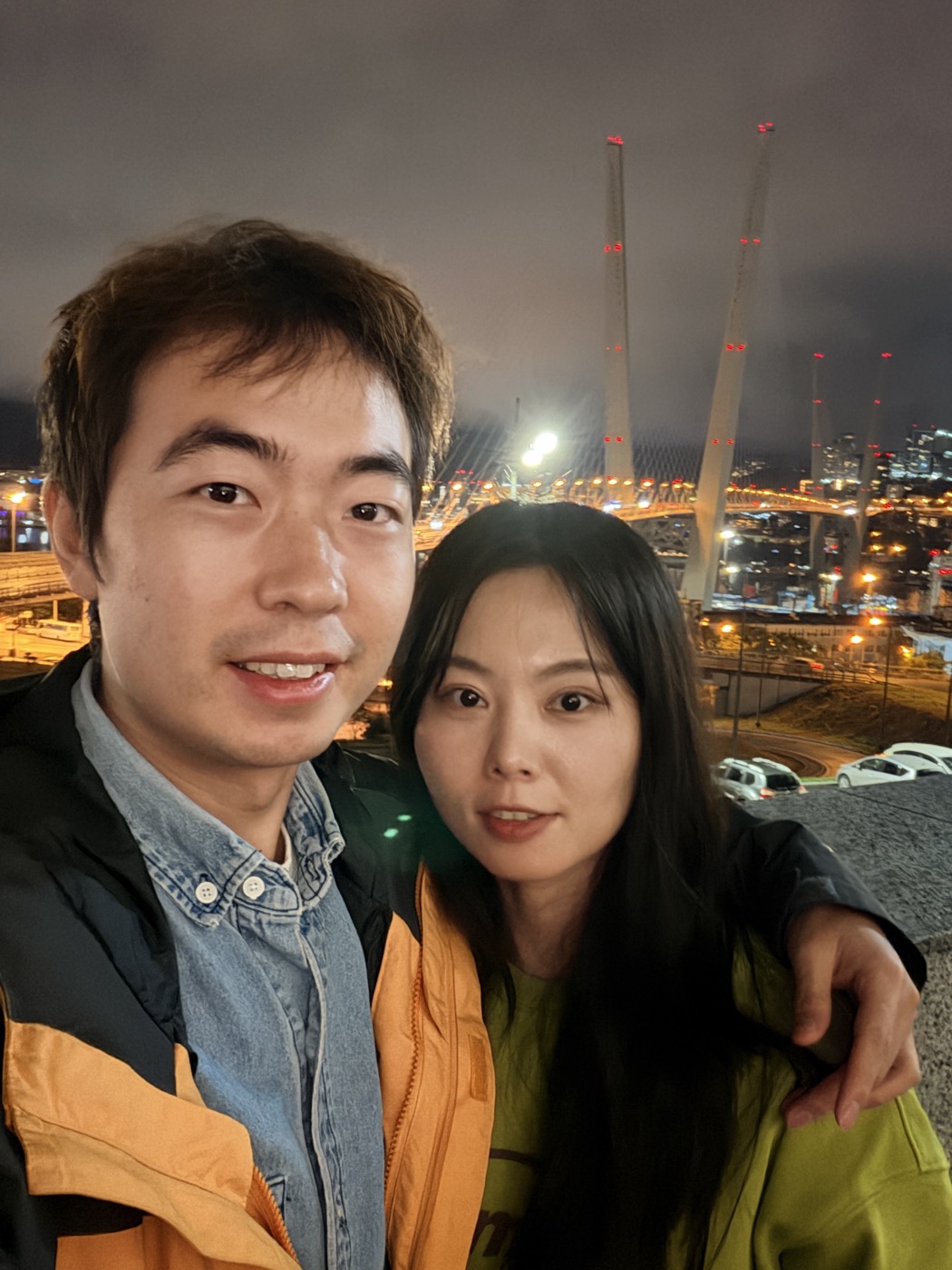 我们俩的合照